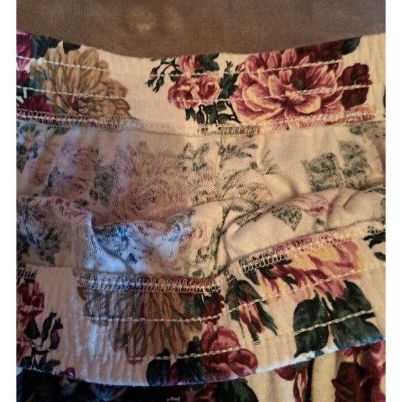 Fritzi Plus Vintage Floral Skirt 2X-Elastic Waist Band Made in the USA - Picture 6 of 13